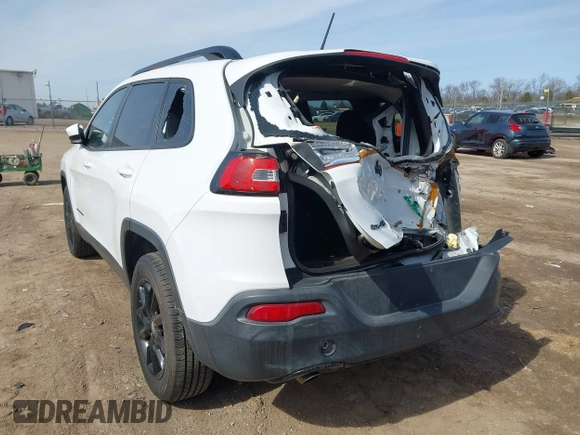 2014 Jeep Cherokee Latitude with VIN 1C4PJMCB1EW301011, listed as a IAAI auction lot 41777745 with 133,643 mi miles and . Bid and sale history available at DreamBid. Image 3.