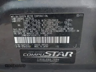 2011 Toyota RAV4 Sport with VIN JTMRF4DV1B5045716, listed as a IAAI auction lot 42073546 with 200,598 mi miles and . Bid and sale history available at DreamBid. Image 9.