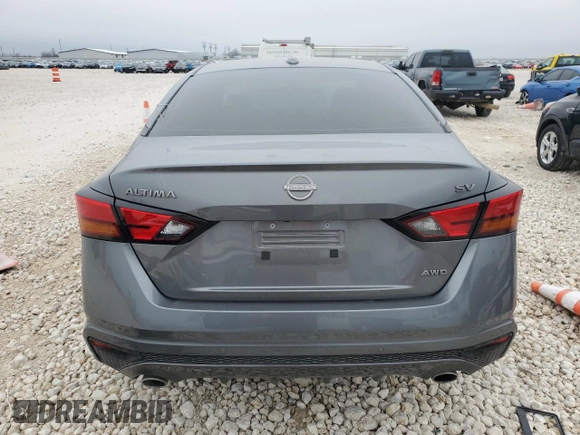 2024 Nissan Altima 2.5 SV with VIN 1N4BL4DW5RN397409, listed as a Copart auction lot 45569115 with 7,917 mi miles and Salvage Title. Bid and sale history available at carsss.com. Image 6.