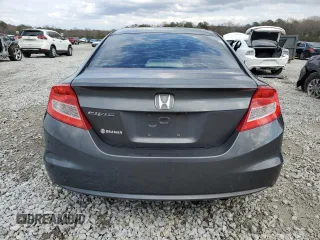2013 Honda Civic Cpe LX with VIN 2HGFG3B57DH511272, listed as a Copart auction lot 47743905 with 130,121 mi miles and Salvage Title. Bid and sale history available at carsss.com. Image 6.