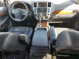 2009 Infiniti QX56 with VIN 5N3AA08D49N901318, listed as a Copart auction lot 46544655 with 172,893 mi miles and Clean Title. Bid and sale history available at carsss.com. Image 8.