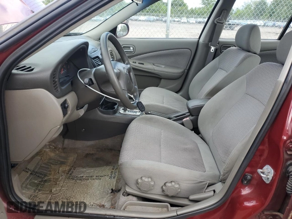 2004 Nissan Sentra S z VIN 3N1CB51D84L844255, wystawiony jako Copart lot #57725305 z przebiegiem 70 648 mil mil oraz Czysty tytuł • Clean title. Historia ofert i sprzedaży dostępna na DreamBid. Obrazek 7.