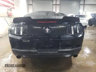 2012 Ford Mustang V6 Premium with VIN 1ZVBP8AM2C5221267, listed as a Copart auction lot 46583785 with 104,654 mi miles and Salvage Title. Bid and sale history available at carsss.com. Image 6.