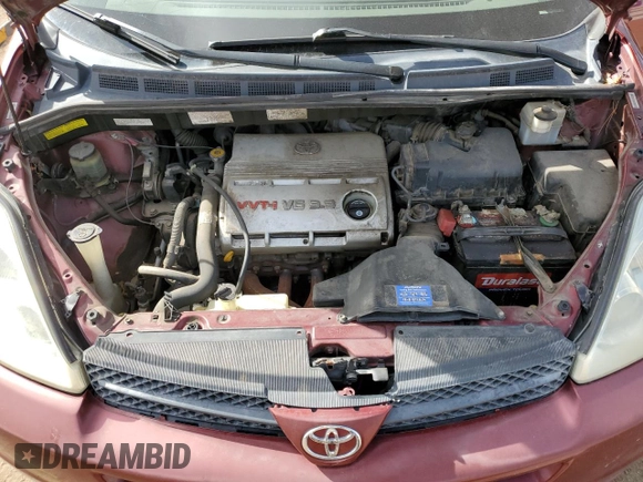 2004 Toyota Sienna XLE with VIN 5TDBA22C94S017858, listed as a Copart auction lot 49989745 with 224,739 mi miles and Clean Title. Bid and sale history available at carsss.com. Image 12.