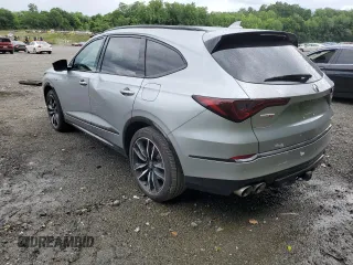 2023 Acura MDX Type S w/Advance Package with VIN 5J8YD8H84PL003381, listed as a Copart auction lot 58864114 with 27,124 mi miles and Salvage Title. Bid and sale history available at carsss.com. Image 2.