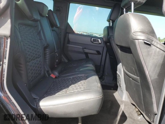 2022 Ford Bronco with VIN 1FMEE5BP4NLB45977, listed as a Copart auction lot 74874914 with 13,719 mi miles and Salvage Title. Bid and sale history available at DreamBid. Image 11.