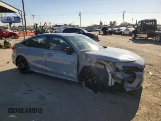 2023 Honda Civic Sport с VIN 2HGFE2F58PH556770, выставлен на аукционе Copart как лот 80570964 с пробегом 17 925 миль миль и Списание • Salvage title. История ставок и продаж доступна на DreamBid. Изображение 4.