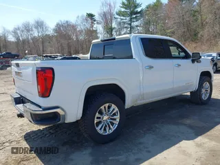 2022 GMC Sierra 1500 SLT with VIN 3GTU9DET9NG210715, listed as a IAAI auction lot 41870747 with 61,371 mi miles and . Bid and sale history available at DreamBid. Image 4.