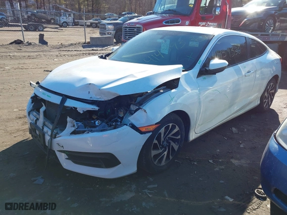 2017 Honda Civic Coupe LX-P with VIN 2HGFC4B03HH311310, listed as a IAAI auction lot 41459330 with 133,539 mi miles. Bid and sale history available at carsss.com. Image 18.