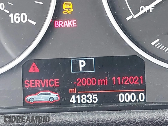 2014 BMW 3 Series 320i with VIN WBA3B1G54ENS79121, listed as a IAAI auction lot 41940001 with 41,835 mi miles. Bid and sale history available at carsss.com. Image 15.