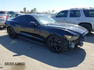2015 Ford Mustang EcoBoost with VIN 1FA6P8TH5F5414043, listed as a IAAI auction lot 42324634 with 95,834 mi miles and . Bid and sale history available at DreamBid. Image 1.