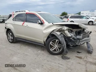 2016 Chevrolet Equinox LTZ z VIN 2GNALDEK4G1176035, wystawiony jako Copart lot #55829305 z przebiegiem 81 733 mil mil oraz Szkoda całkowita • Salvage title. Historia ofert i sprzedaży dostępna na DreamBid. Obrazek 4.