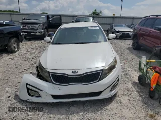 2015 Kia Optima LX z VIN KNAGM4A70F5631670, wystawiony jako Copart lot #60112385 z przebiegiem Nie podano mil oraz Nie do naprawy • Non repairable. Historia ofert i sprzedaży dostępna na DreamBid. Obrazek 5.