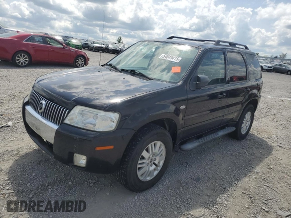 2005 Mercury Mariner Luxury with VIN 4M2YU57175DJ31939, listed as a Copart auction lot 54049415 with Not provided miles and Salvage title. Bid and sale history available at DreamBid. Image 1.