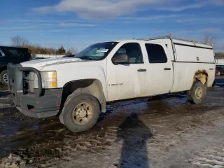 2008 Chevrolet Silverado 3500HD SRW 1LT with VIN 1GCHK33678F180956, listed as a Copart auction lot 42951425 with 292,253 mi miles and Salvage Title. Bid and sale history available at DreamBid. Image 1.