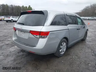2015 Honda Odyssey LX with VIN 5FNRL5H26FB079654, listed as a IAAI auction lot 41983298 with 88,406 mi miles. Bid and sale history available at carsss.com. Image 4.