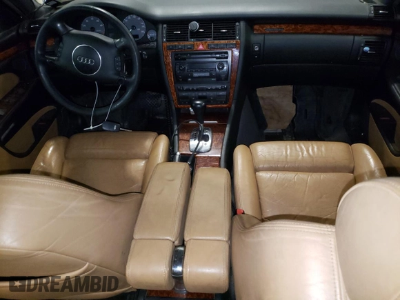 2003 Audi S8 with VIN WAUGU44D73N001772, listed as a Copart auction lot 53247835 with Not Provided miles and Salvage Title. Bid and sale history available at DreamBid. Image 8.
