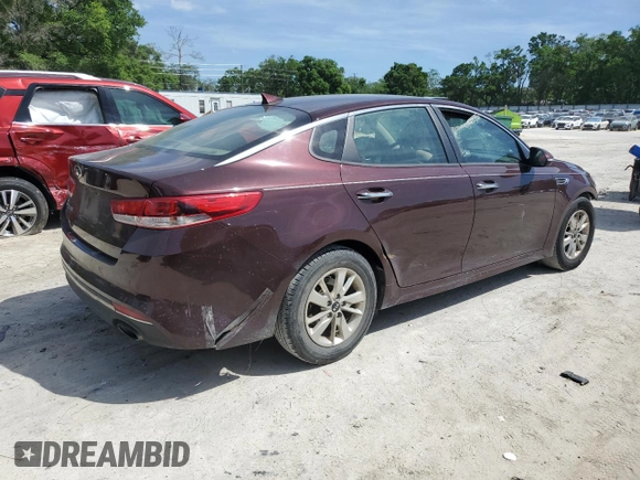 2018 Kia Optima LX with VIN 5XXGT4L31JG212456, listed as a Copart auction lot 48564755 with 175,341 mi miles and Salvage Title. Bid and sale history available at DreamBid. Image 3.