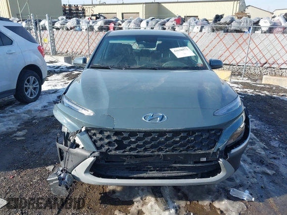 2022 Hyundai Kona SE with VIN KM8K2CAB6NU797564, listed as a IAAI auction lot 41638073 with 47,966 mi miles and . Bid and sale history available at DreamBid. Image 12.