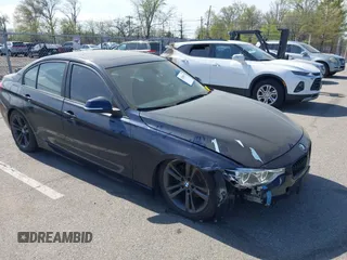 2017 BMW 3 Series 330i xDrive with VIN WBA8D9C50HA003714, listed as a IAAI auction lot 42098572 with 69,479 mi miles and . Bid and sale history available at carsss.com. Image 1.