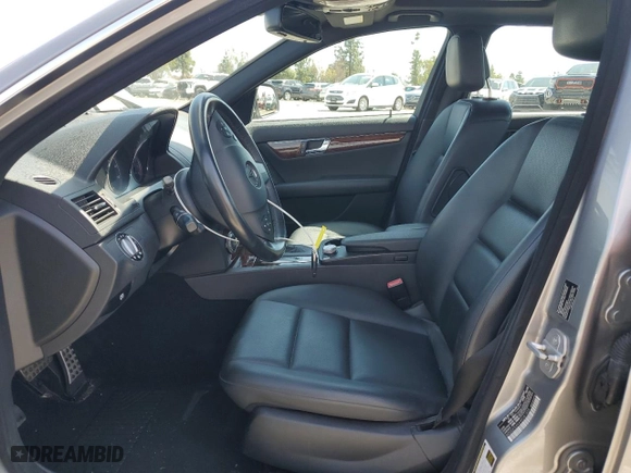 2009 Mercedes-Benz C-Class 3.0L Sport with VIN WDDGF54X49R081858, listed as a Copart auction lot 49999815 with 120,419 mi miles and Salvage Title. Bid and sale history available at carsss.com. Image 7.