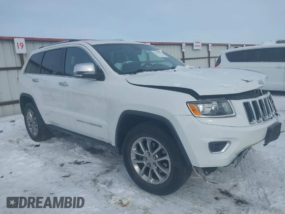 2015 Jeep Grand Cherokee Limited with VIN 1C4RJFBG2FC706735, listed as a IAAI auction lot 41576788 with 120,040 mi miles. Bid and sale history available at carsss.com. Image 1.