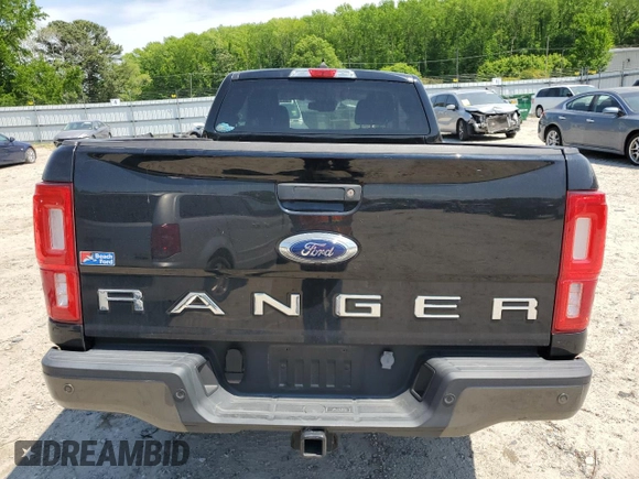 2021 Ford Ranger XL with VIN 1FTER1EH6MLD79123, listed as a Copart auction lot 54138215 with 31,759 mi miles and Salvage title. Bid and sale history available at DreamBid. Image 6.