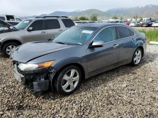 2010 Acura TSX z VIN JH4CU2F61AC023875, wystawiony jako Copart lot #57237875 z przebiegiem 162 584 mil mil oraz Szkoda całkowita • Salvage title. Historia ofert i sprzedaży dostępna na DreamBid. Obrazek 1.