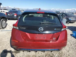 2020 Nissan LEAF SV Plus with VIN 1N4BZ1CP8LC304327, listed as a Copart auction lot 50620875 with 72,118 mi miles and Salvage Title. Bid and sale history available at DreamBid. Image 6.