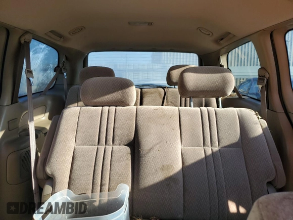 2001 Toyota Sienna CE with VIN 4T3ZF19C41U392115, listed as a Copart auction lot 43378475 with 152,438 mi miles and Salvage Title. Bid and sale history available at carsss.com. Image 10.