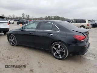 2021 Mercedes-Benz A 220 with VIN W1K3G4EB1MJ290281, listed as a Copart auction lot 42483265 with 53,233 mi miles and Salvage Title. Bid and sale history available at DreamBid. Image 2.