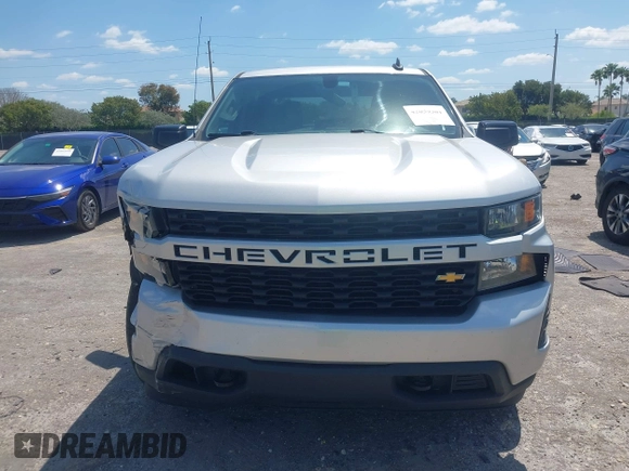 2021 Chevrolet Silverado 1500 Custom with VIN 3GCPWBEF2MG159836, listed as a IAAI auction lot 42059581 with 134,301 mi miles and . Bid and sale history available at DreamBid. Image 12.