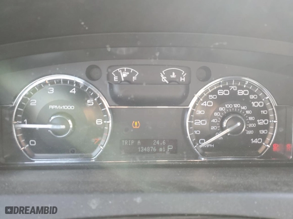2009 Lincoln MKS with VIN 1LNHM94R59G600257, listed as a Copart auction lot 46132355 with 134,876 mi miles and Salvage Title. Bid and sale history available at carsss.com. Image 9.