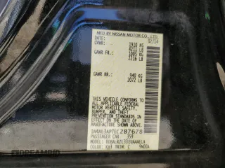 2014 Nissan Altima 2.5 SV with VIN 1N4AL3AP7EC287678, listed as a Copart auction lot 46262215 with 175,983 mi miles and Salvage Title. Bid and sale history available at carsss.com. Image 13.