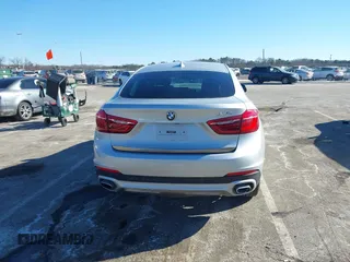 2018 BMW X6 xDrive35i with VIN 5UXKU2C50J0X51275, listed as a IAAI auction lot 41421704 with 165,052 mi miles. Bid and sale history available at carsss.com. Image 16.