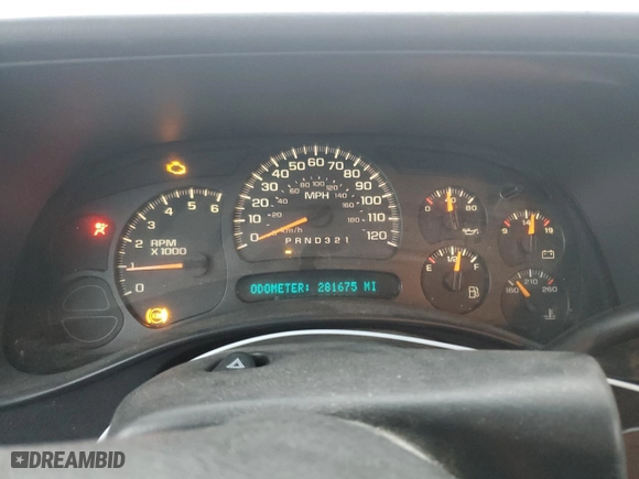 2006 Chevrolet Silverado 1500 Work Truck with VIN 3GCEC14VX6G140960, listed as a Copart auction lot 41394025 with 281,675 mi miles and Salvage Title. Bid and sale history available at carsss.com. Image 9.