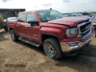 2018 GMC Sierra 1500 SLT with VIN 3GTU1NER7JG204066, listed as a Copart auction lot 59177625 with 71,918 mi miles and Salvage title. Bid and sale history available at DreamBid. Image 4.