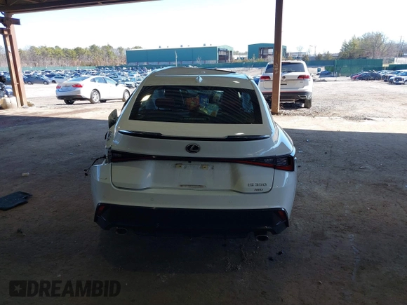 2022 Lexus IS 350 F Sport with VIN JTHGZ1E29N5026030, listed as a IAAI auction lot 41810924 with 27,844 mi miles and . Bid and sale history available at DreamBid. Image 16.