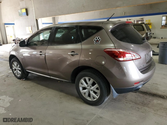 2012 Nissan Murano S with VIN JN8AZ1MU1CW102619, listed as a Copart auction lot 77894834 with 113,919 mi miles and Salvage Title. Bid and sale history available at carsss.com. Image 2.