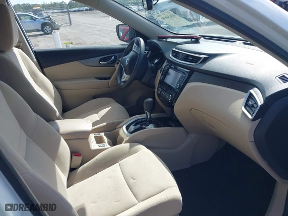 2016 Nissan Rogue S with VIN KNMAT2MV7GP618804, listed as a IAAI auction lot 41634599 with 123,859 mi miles. Bid and sale history available at carsss.com. Image 5.