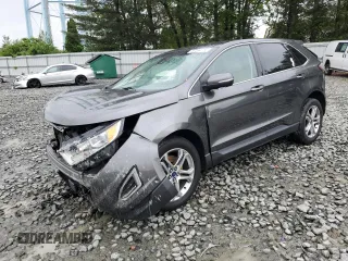 2017 Ford Edge Titanium z VIN 2FMPK4K86HBC57253, wystawiony jako Copart lot #57394735 z przebiegiem 98 058 mil mil oraz Szkody całkowita. Historia ofert i sprzedaży dostępna na DreamBid. Obrazek 1.
