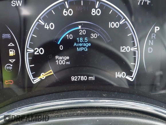2020 Jeep Grand Cherokee Altitude with VIN 1C4RJEAG4LC337660, listed as a IAAI auction lot 42119646 with 92,780 mi miles and . Bid and sale history available at DreamBid. Image 15.