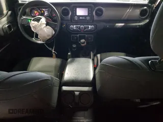 2021 Jeep Gladiator Willys with VIN 1C6HJTAG7ML595714, listed as a Copart auction lot 47096425 with 90,728 mi miles and Salvage Title. Bid and sale history available at carsss.com. Image 8.