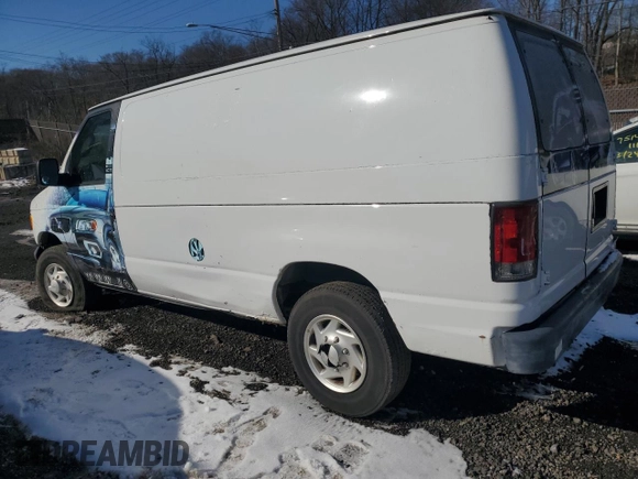 2007 Ford Econoline Cargo Commercial with VIN 1FTNE14W37DB04402, listed as a Copart auction lot 88313085 with Not Provided miles and Salvage Title. Bid and sale history available at DreamBid. Image 2.