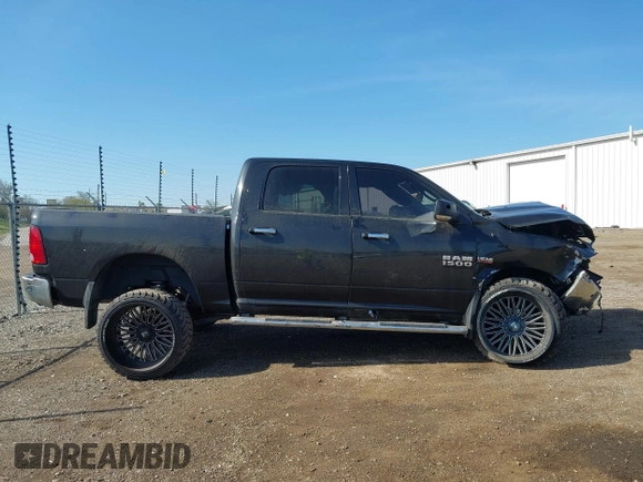 2018 Ram 1500 Big Horn with VIN 1C6RR7LT1JS332585, listed as a IAAI auction lot 42110348 with Not provided miles and . Bid and sale history available at DreamBid. Image 14.