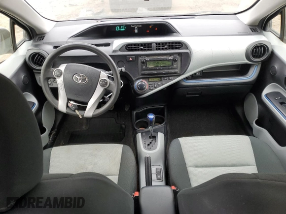2012 Toyota Prius One with VIN JTDKDTB3XC1006053, listed as a Copart auction lot 43455685 with 112,280 mi miles and Salvage Title. Bid and sale history available at DreamBid. Image 8.