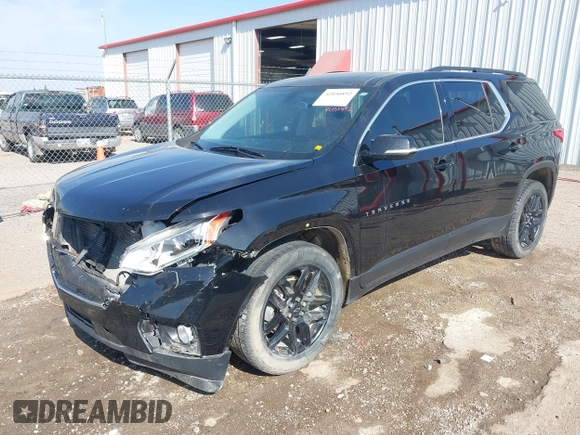 2019 Chevrolet Traverse LT Cloth with VIN 1GNERGKW7KJ196349, listed as a IAAI auction lot 42030892 with 126,306 mi miles and . Bid and sale history available at DreamBid. Image 2.