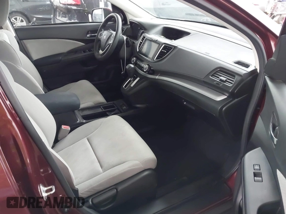 2015 Honda CR-V EX with VIN 2HKRM3H5XFH532199, listed as a IAAI auction lot 42158339 with 41,870 mi miles and . Bid and sale history available at carsss.com. Image 5.