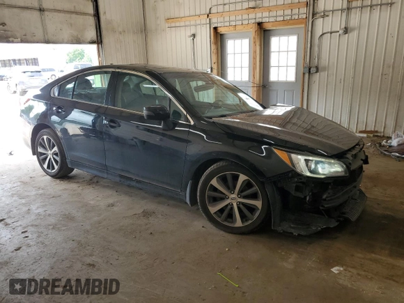 2017 Subaru Legacy Limited with VIN 4S3BNAN64H3052416, listed as a Copart auction lot 61454255 with 250,876 mi miles and Salvage title. Bid and sale history available at DreamBid. Image 4.