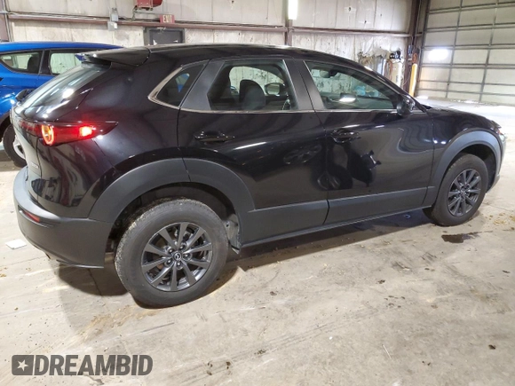 2021 Mazda CX-30 S with VIN 3MVDMBAL2MM207744, listed as a Copart auction lot 55399965 with 49,089 mi miles and Salvage title. Bid and sale history available at DreamBid. Image 3.